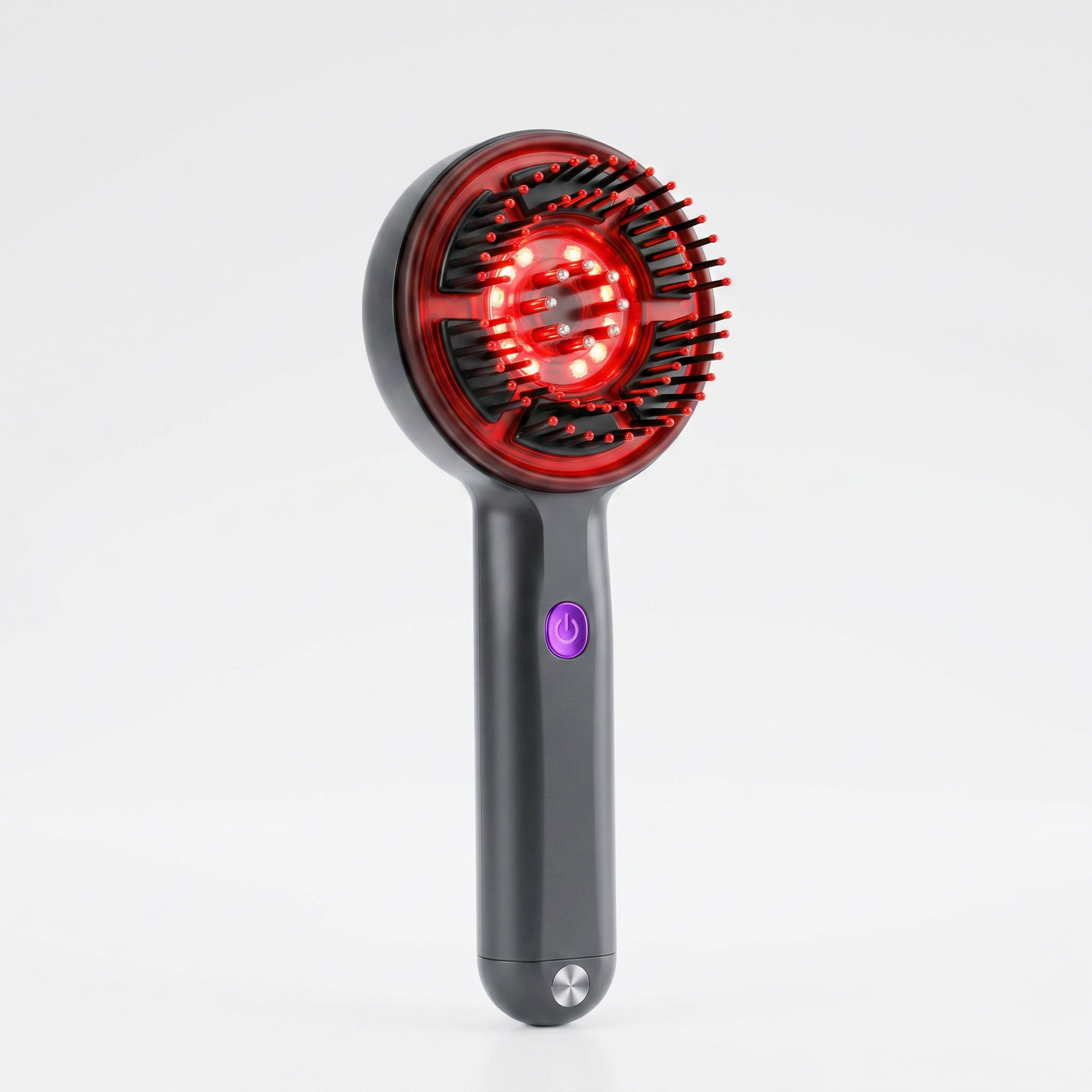 Masajeador Capilar Eléctrico Terapia LED - Detén la Caída y Estimula Crecimiento