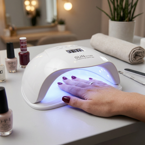 Lámpara UV/LED Profesional 72W - Secado Rápido Uñas de Salón