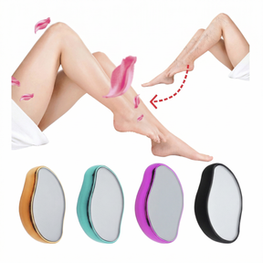 Borrador de Vello de Cristal Mágico - Depilación Exfoliante Sin Irritación